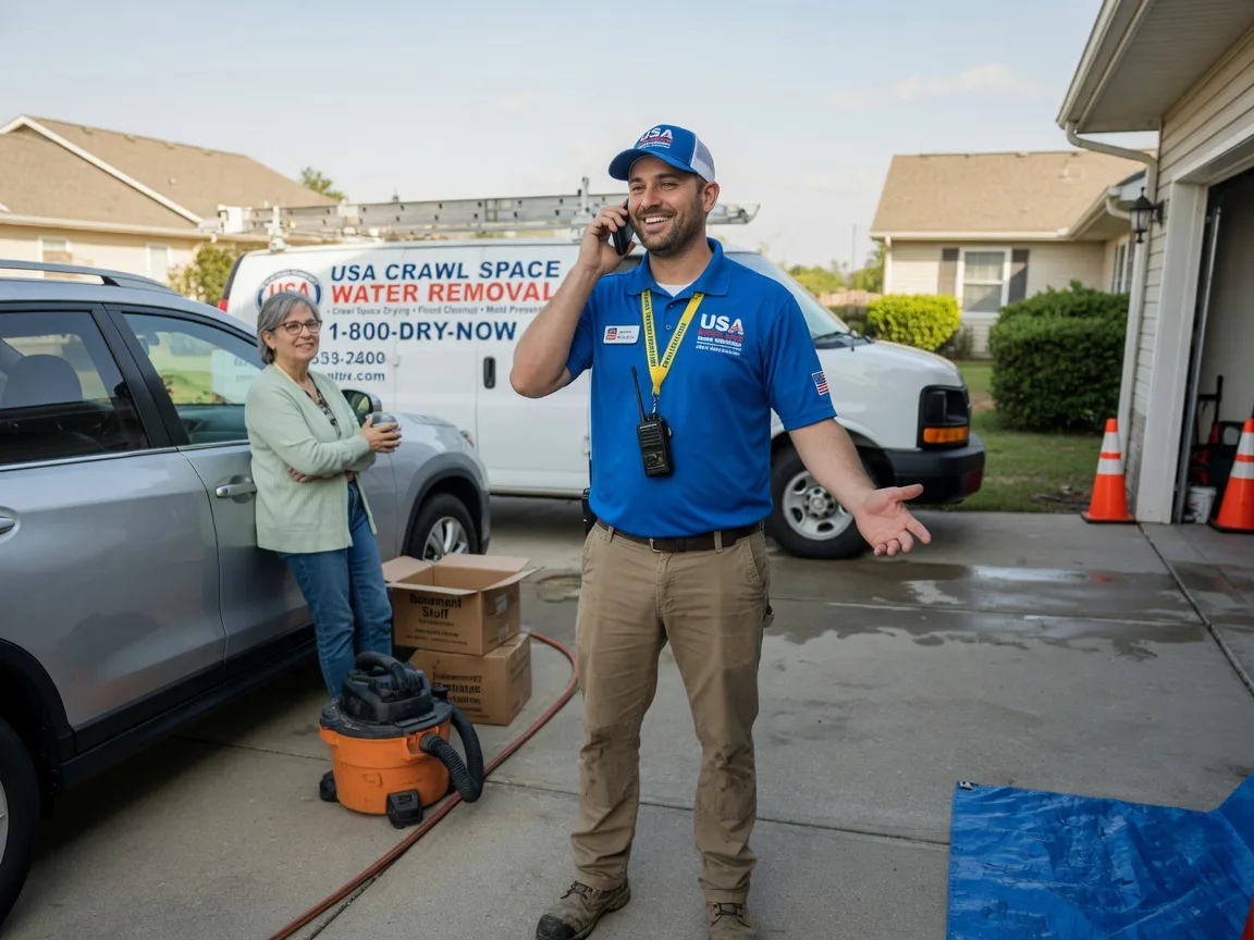 Crawl Space Water Removal Glenmont, OH FAQs